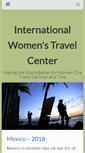 Mobile Screenshot of internationalwomenstravelcenter.com